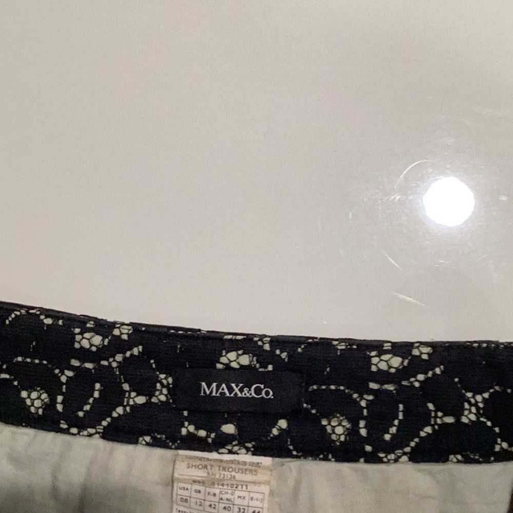 MAX&Co. Black Lace Skirt
